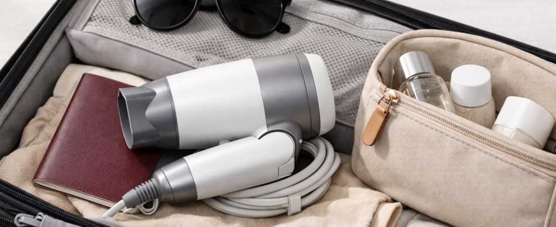 Secadores de viaje: pequeños, potentes y perfectos para llevar contigo